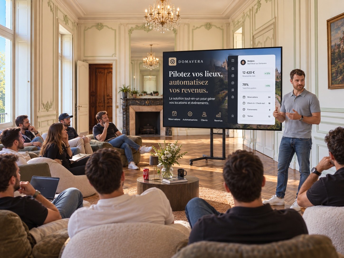 Séminaire d'entreprise au château